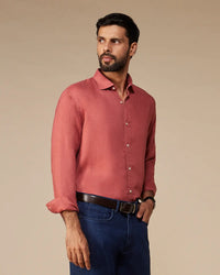 Brick Linen Lyocell Shirt