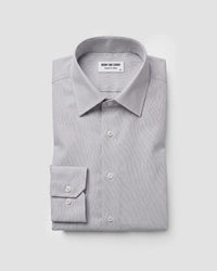 2-Ply Egyptian Cotton Grey Dobby Shirt
