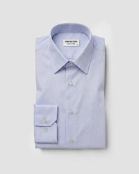 2-Ply Egyptian Cotton Light Blue Poplin Shirt