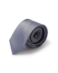 Prestige 100% Silk Micro-Dobby Tie - Black & White