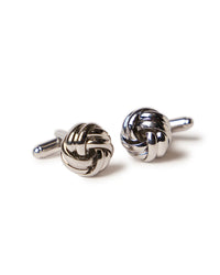 Sterling Metal Cufflinks - Silver