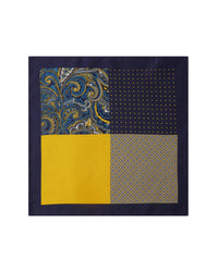 100% Silk Printed Pocket Square - Medley