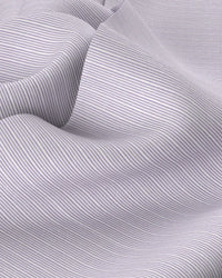 Cotton Dobby Striped Shirt - Purple