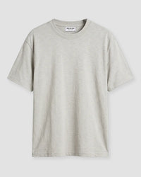 Slub Relaxed T-Shirt- Grey