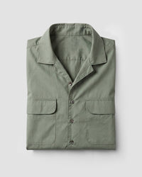 Olive Poplin Shirt