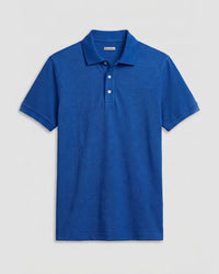 Signature Classic Button Polo - Royal Blue