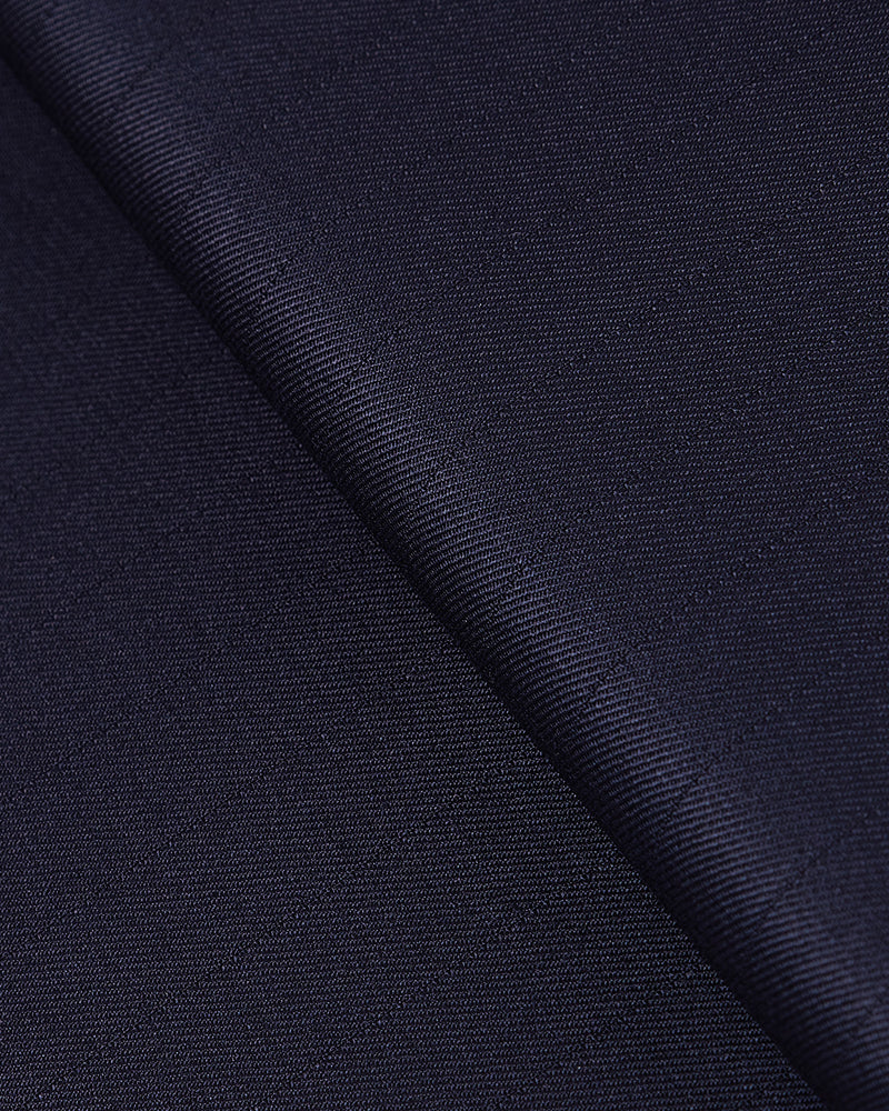 Inkwell Blended Wool Dress Pants - Navy