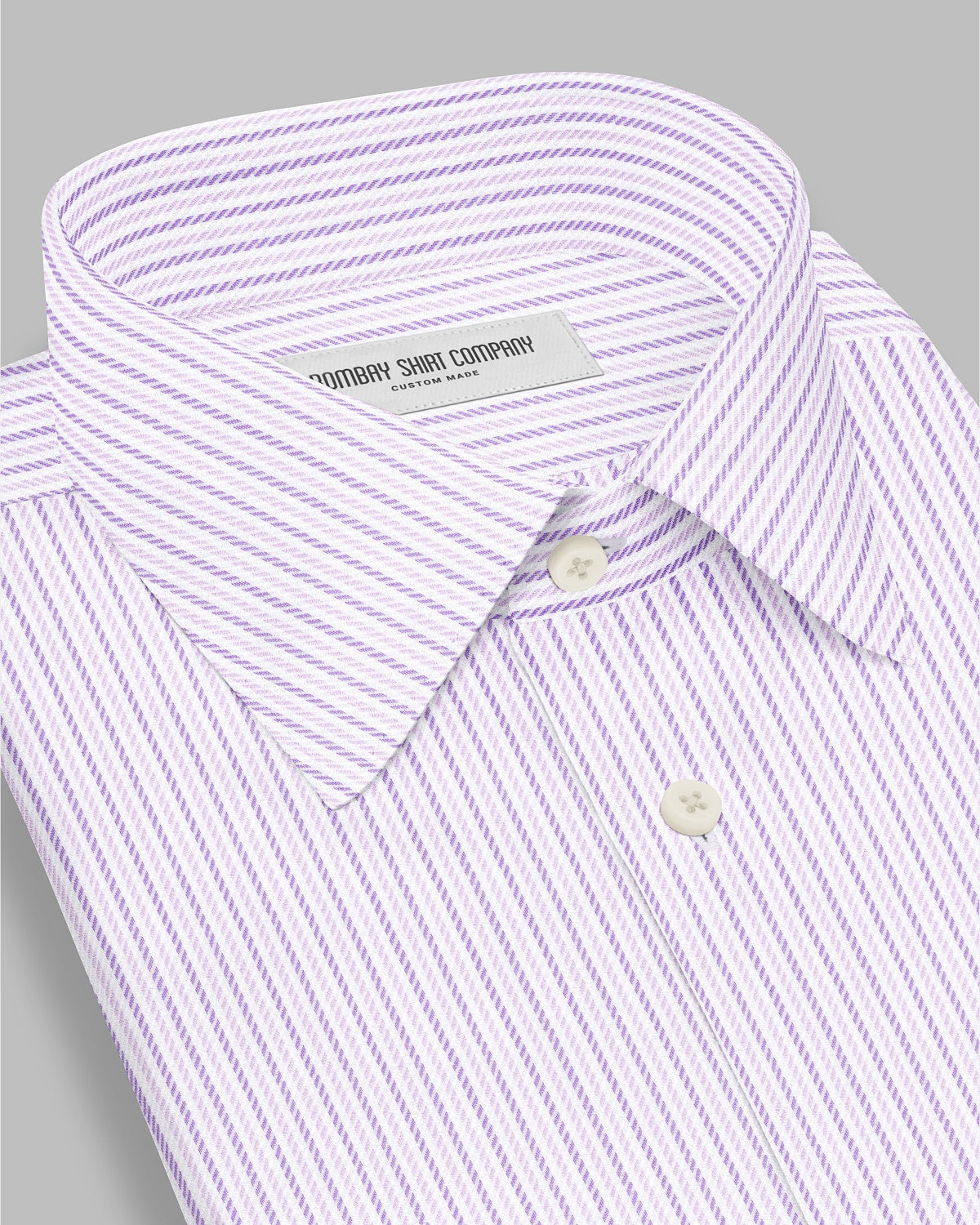 Primus Twill Striped Shirt - Purple