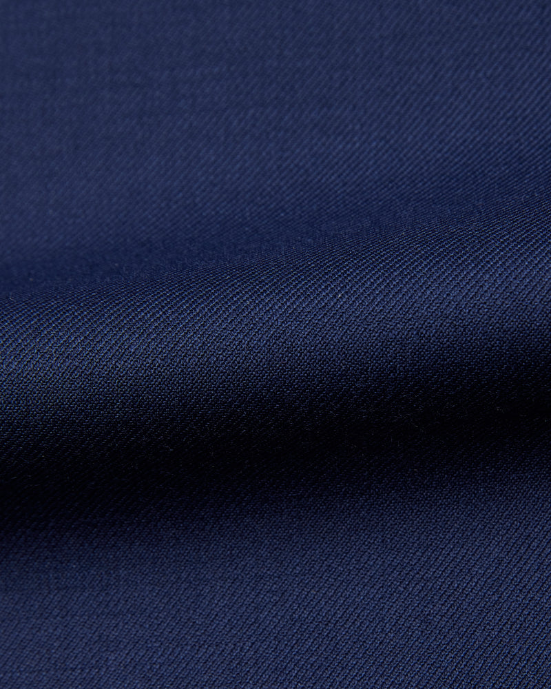 Exquisite Blended Wool Dress Pants - Navy