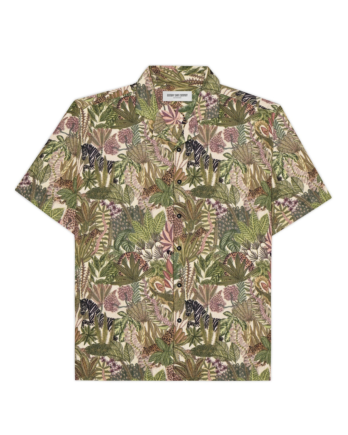 Amaria Cotton Silk Printed Shirt - Multicoloured
