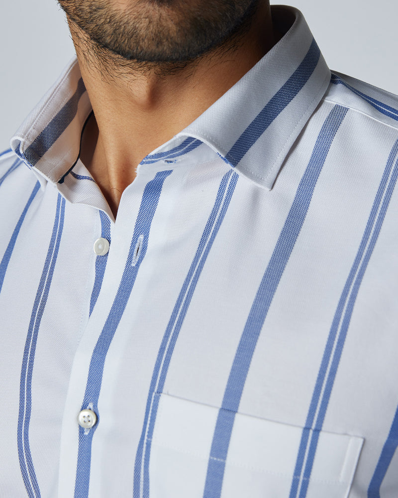 Squill Stretch Striped Shirt