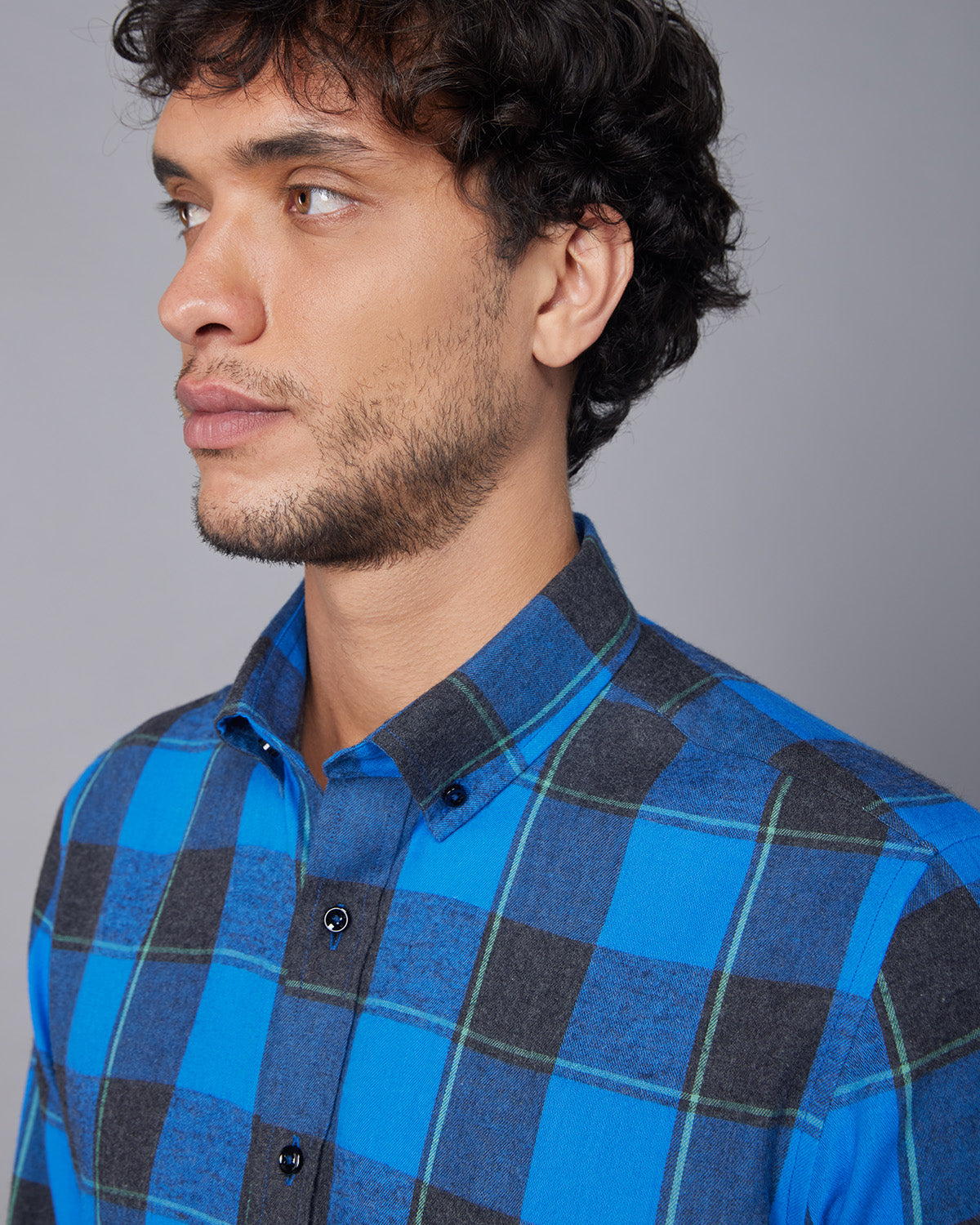 Spix Brushed Checked Shirt