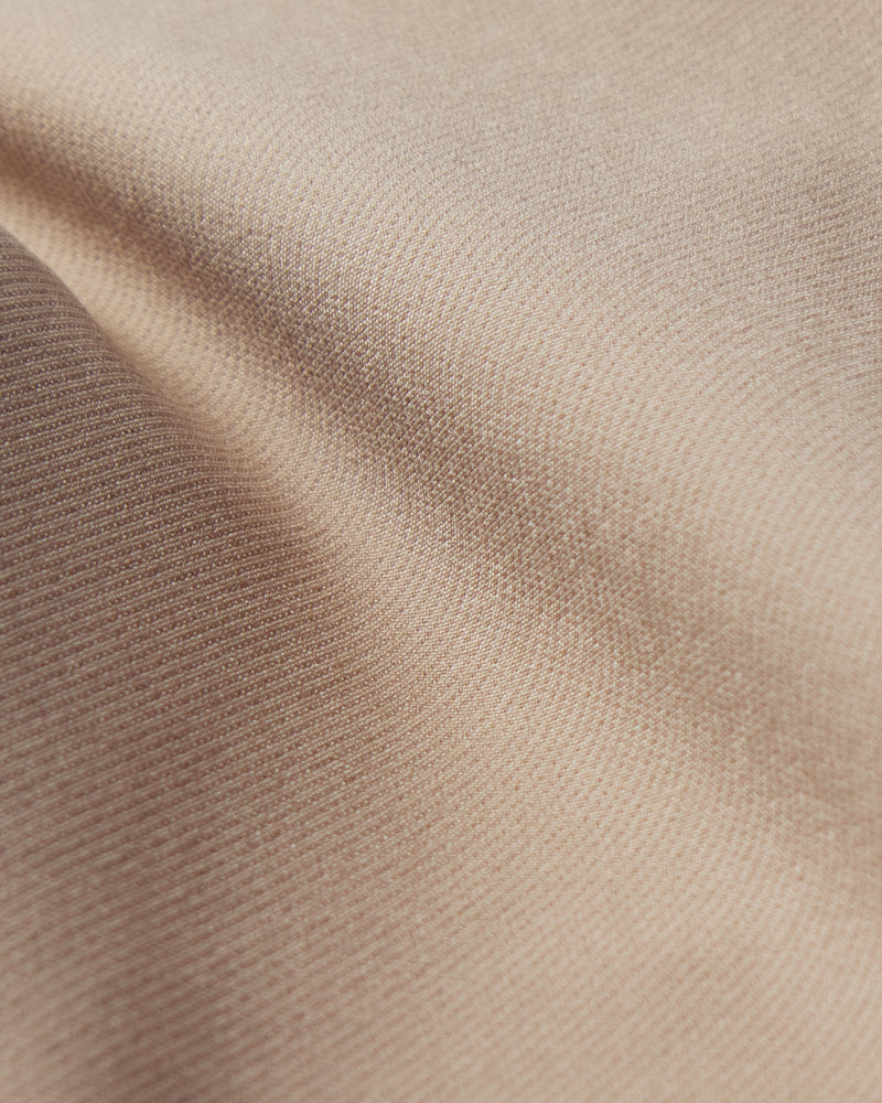 Tailored 4-Way Stretch Nylon Smart Pants - Beige