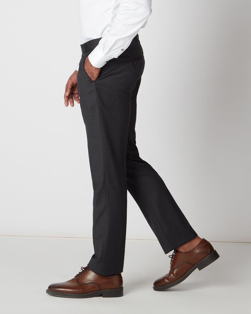 Premier Blended Wool Dress Pants - Black