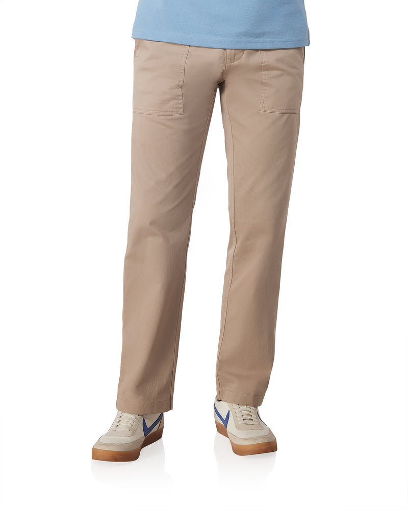 Heritage Twill Fatigue Pants - Beige