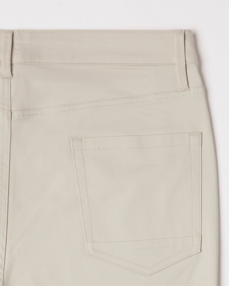 Tailored 5-Pocket Stretch Jeans - Beige