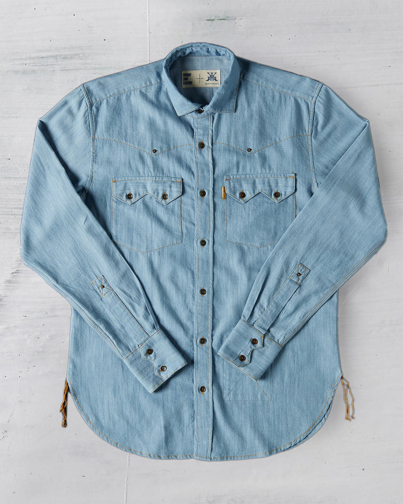 The Twin Peaks Shirt - Light Blue