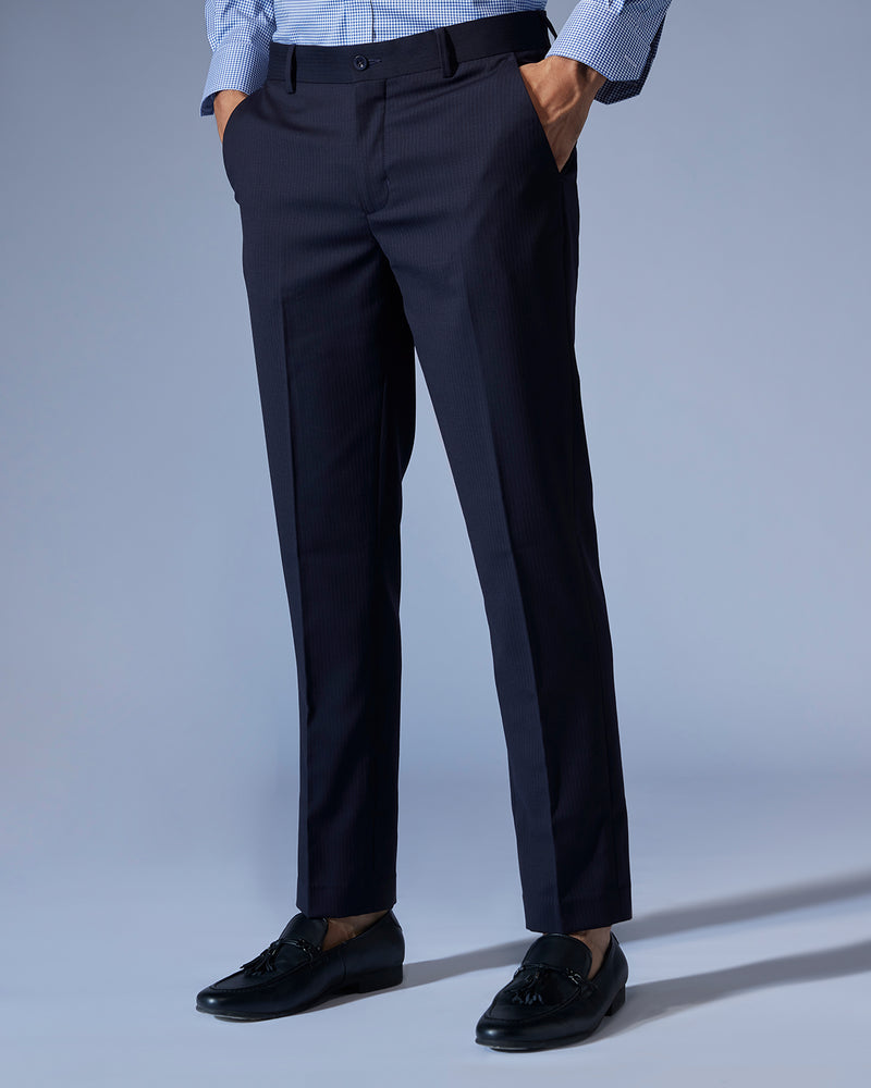 Ultimo Stretch Dress Pants - Dark Navy Bombay Shirt Company Ultimo Stretch Dress Pants - Dark Navy Bombay Shirt Company