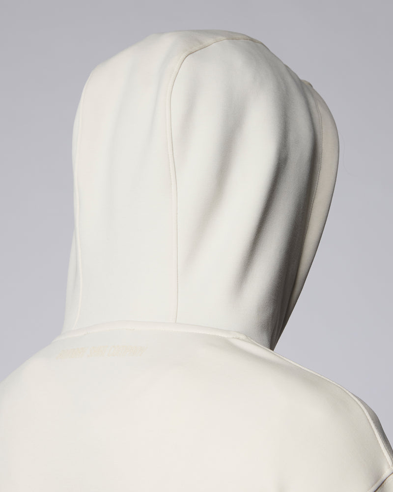 Luxe Travel Pullover Hoodie - Ecru