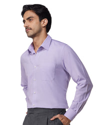 Lavender Cotton Dobby Shirt