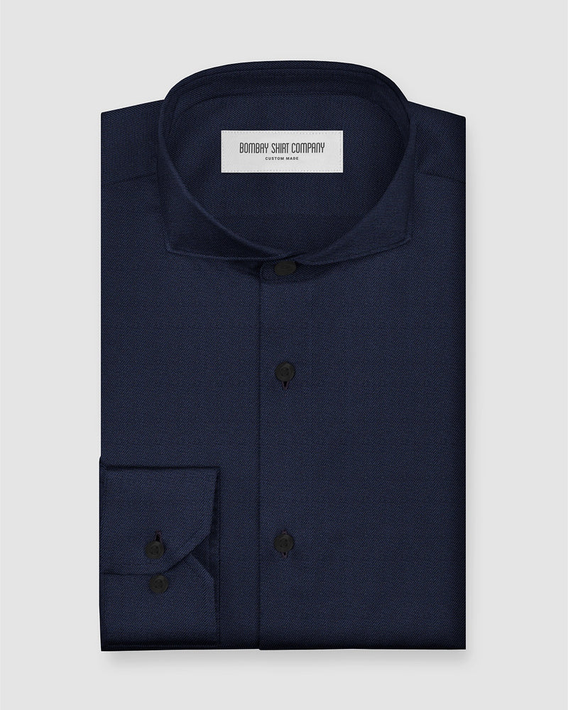 Arista Twill Shirt - Navy