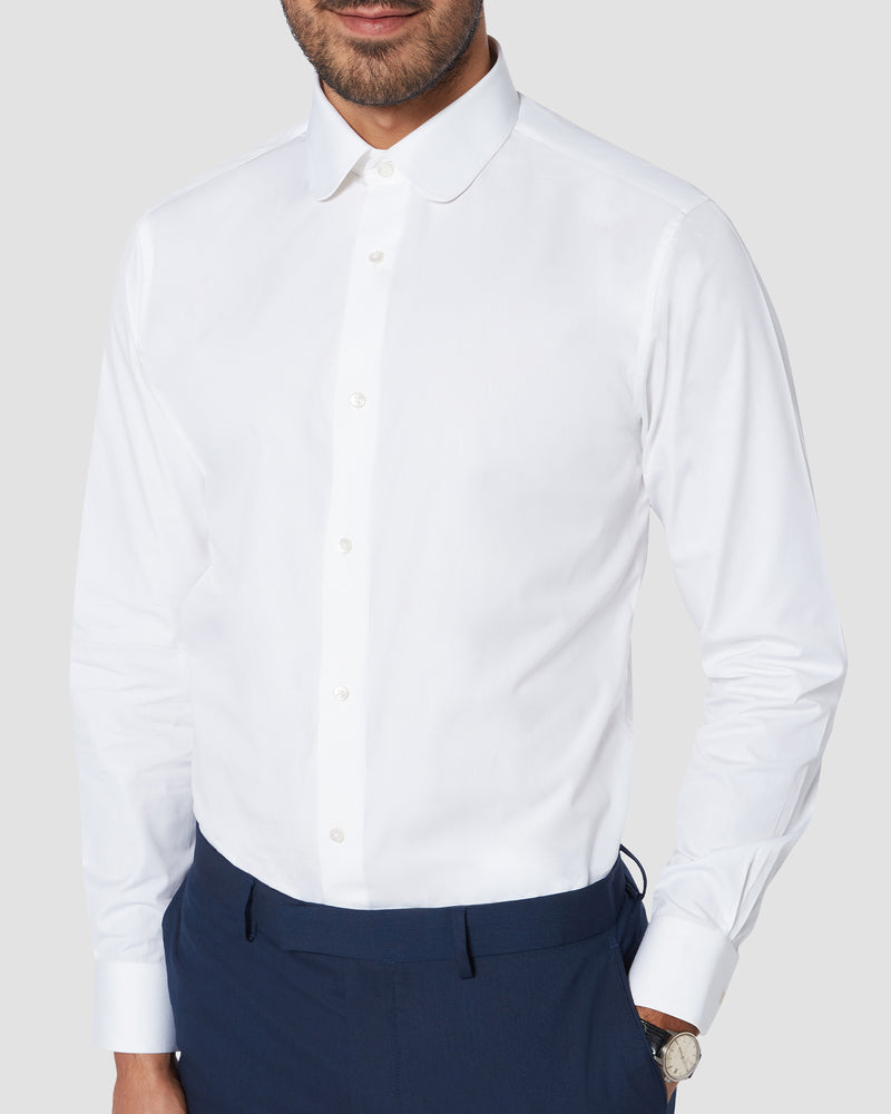 Soktas Ice White Poplin Shirt