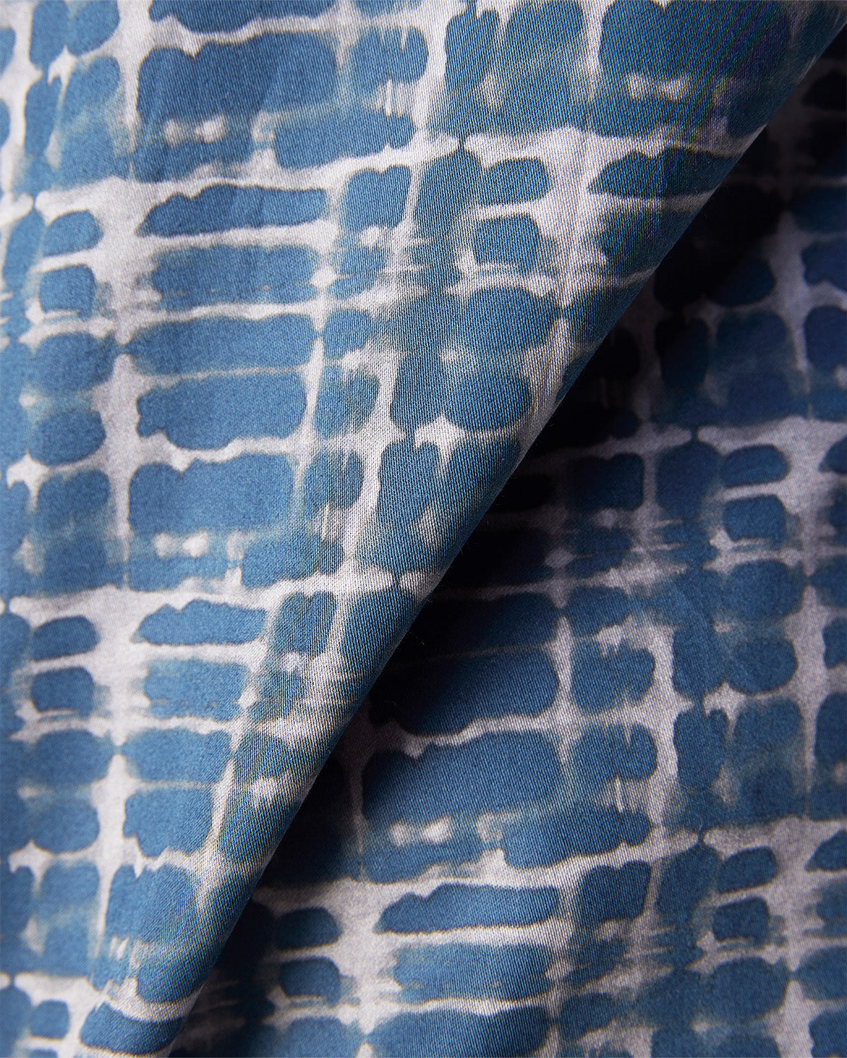 Abstract Printed Shirt - Blue