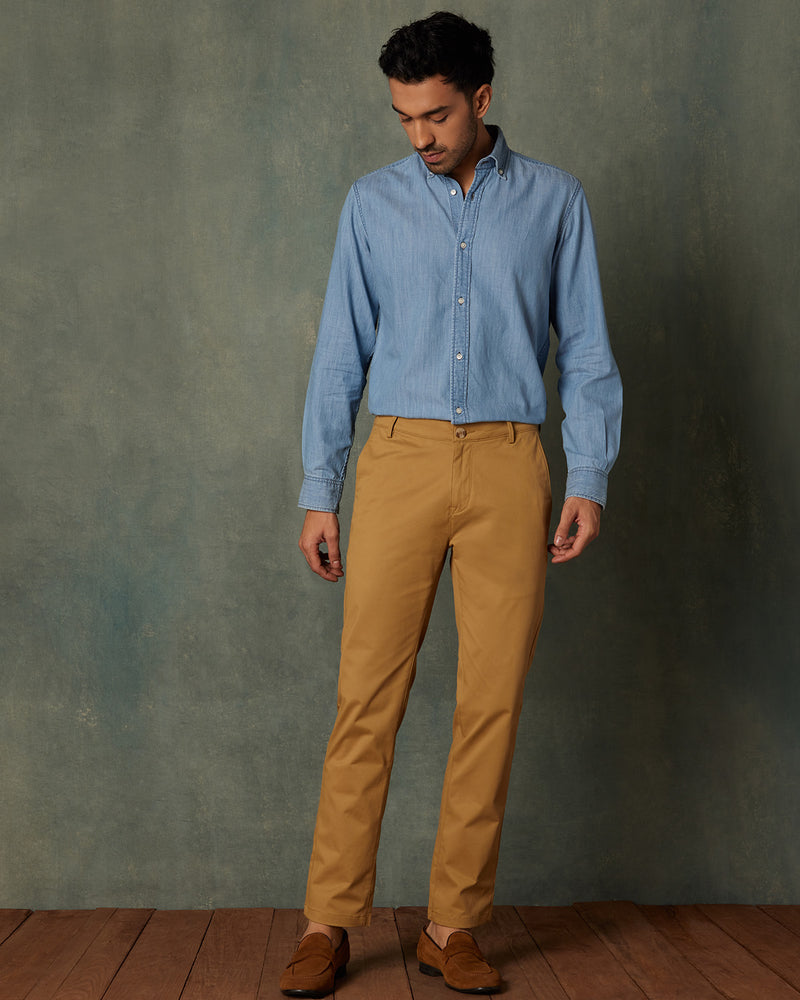 Elevate Everyday Stretch Chinos - Khaki