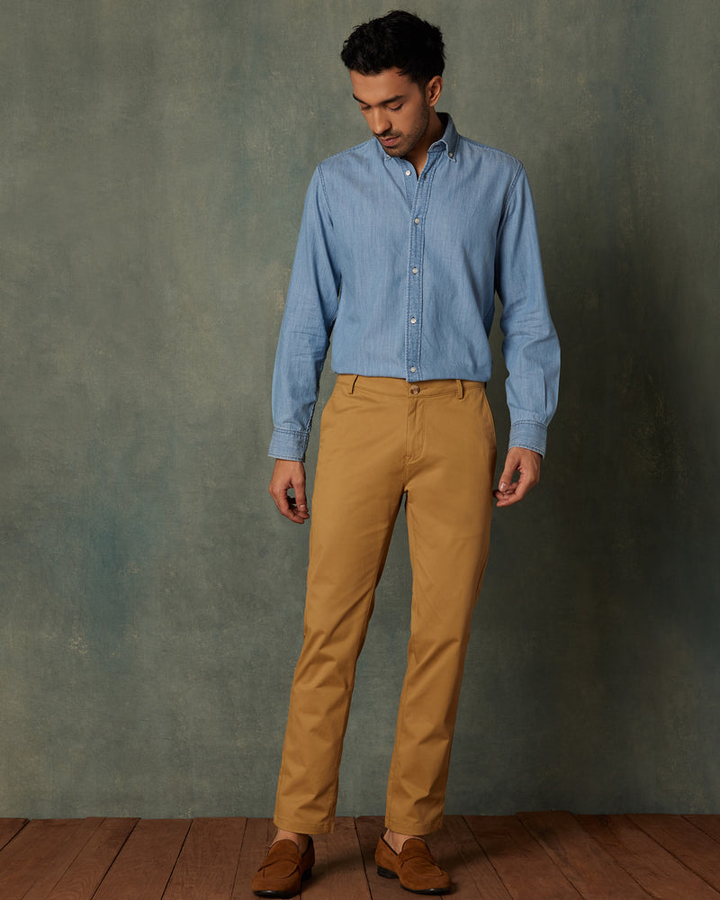 Elevate Everyday Stretch Chinos - Khaki