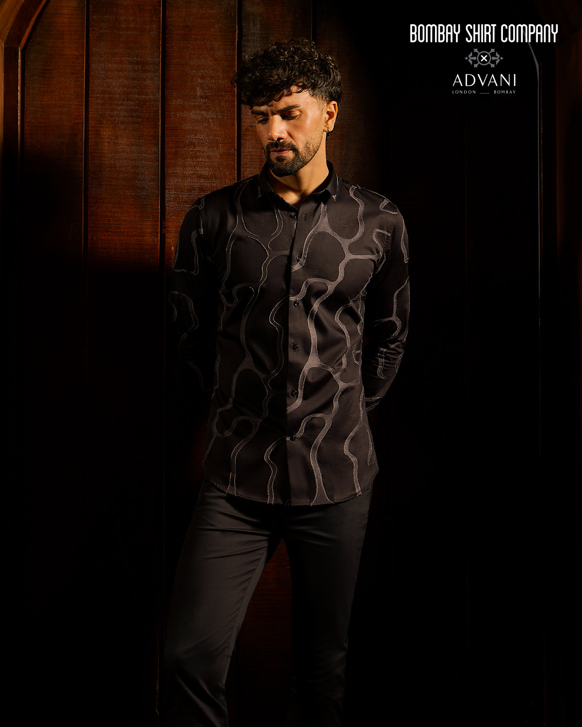 BSC x ALB | Boulevard Jacquard Shirt - Black