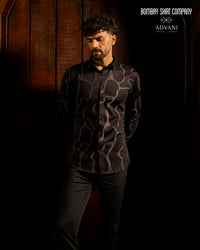 BSC x ALB | Boulevard Jacquard Shirt - Black
