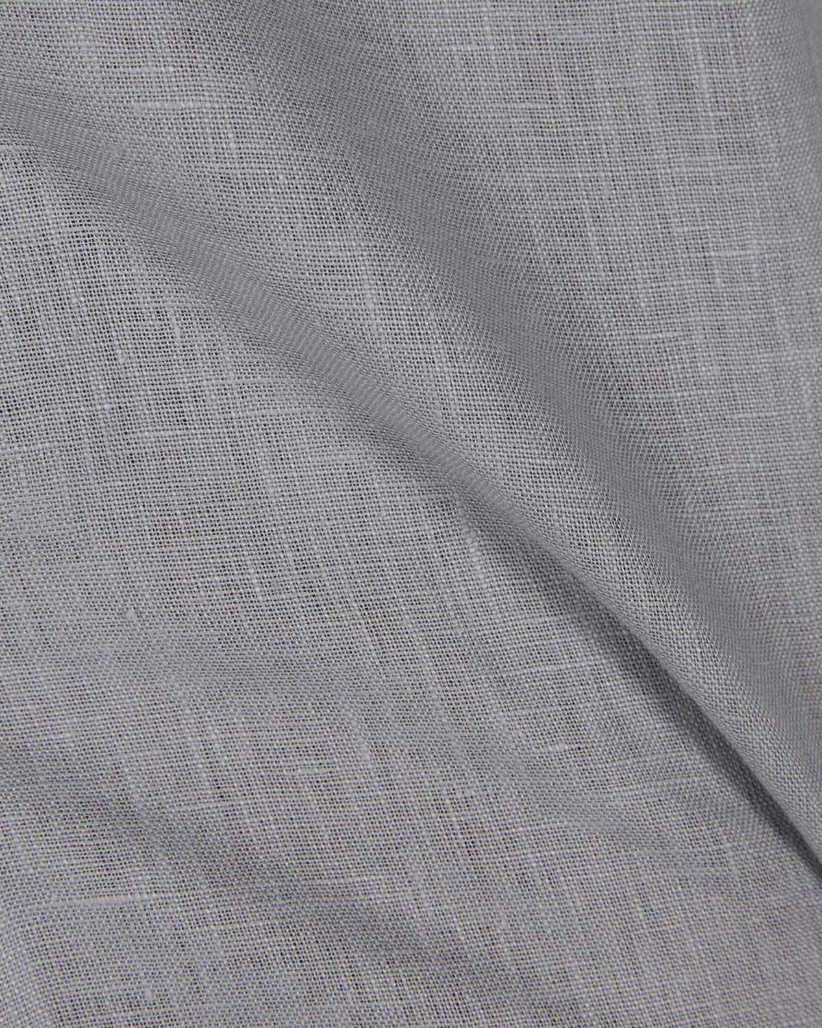 100% Linen Shirt - Grey
