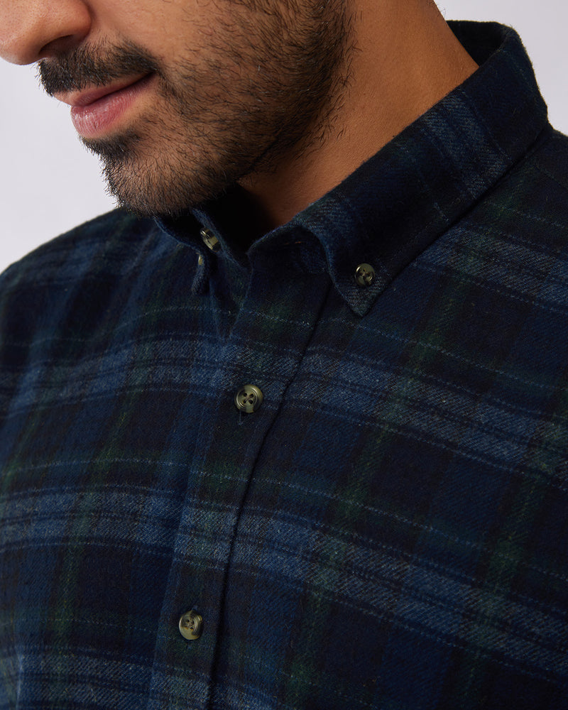 Japanese Outback Brushed Checked Shirt