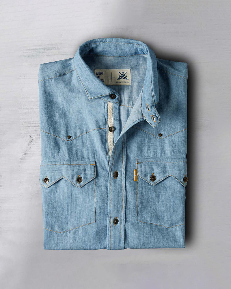 The Twin Peaks Shirt - Light Blue