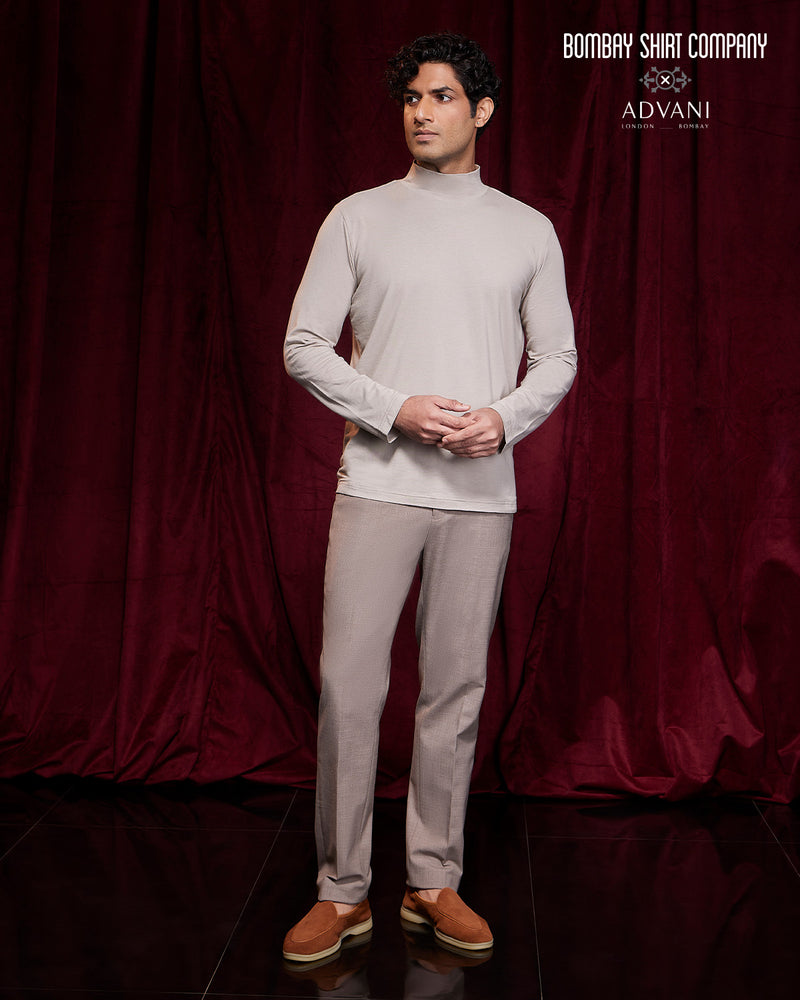 BSC x ALB | Turtleneck Toast T-Shirt - Brown