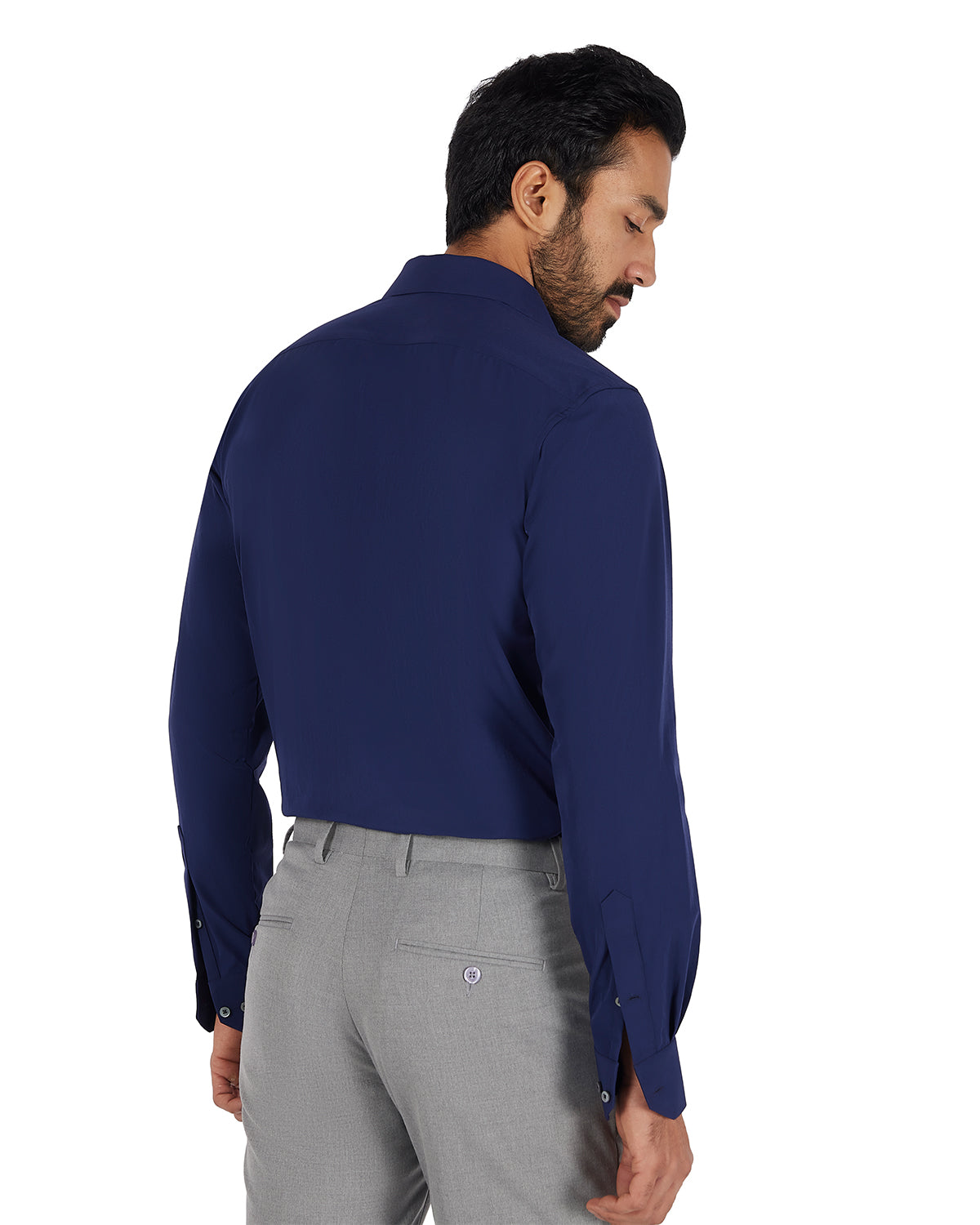 4-Way Stretch Shirt - Navy