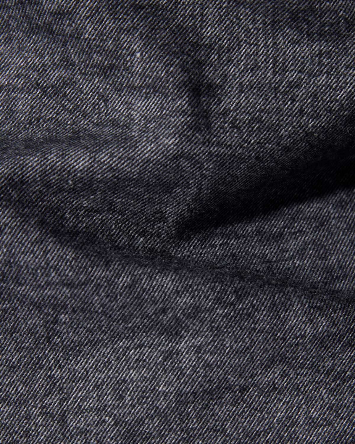 Japanese Brushed Twill Shirt - Black