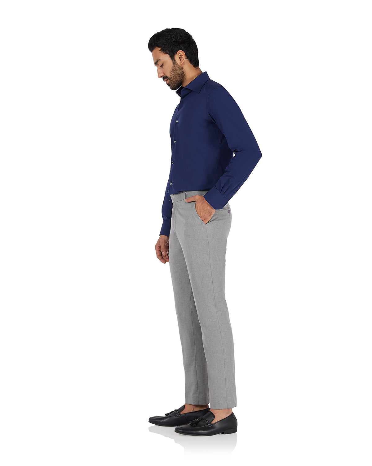 4-Way Stretch Shirt - Navy