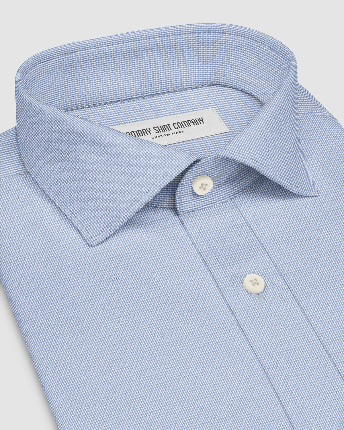 Altair Dobby Shirt - Blue & White