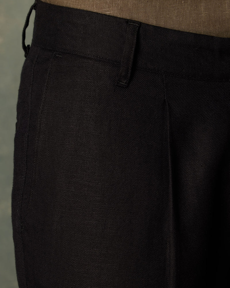 Timeless Linen Pants - Black