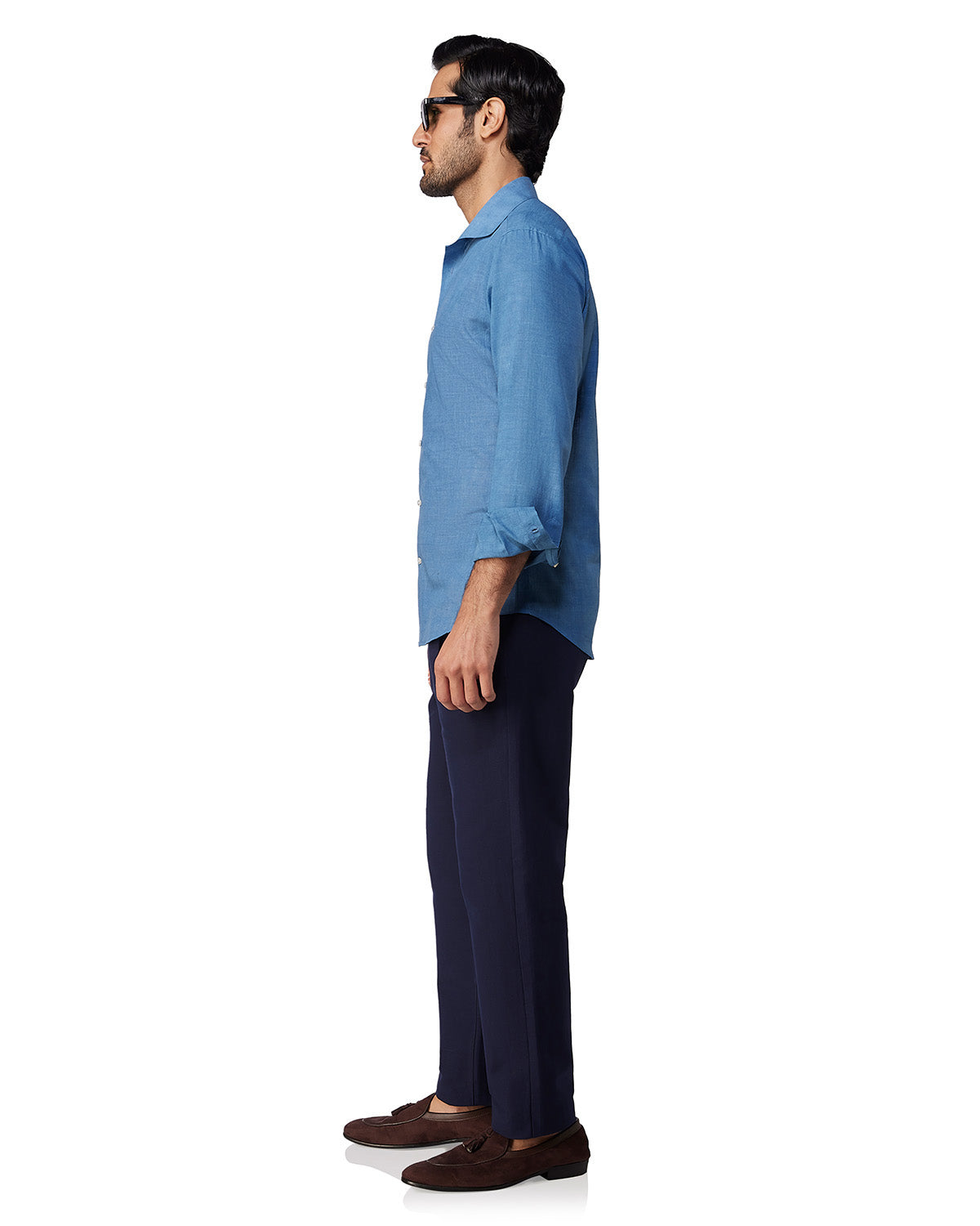 Japanese Cotton Shirt - Light Blue