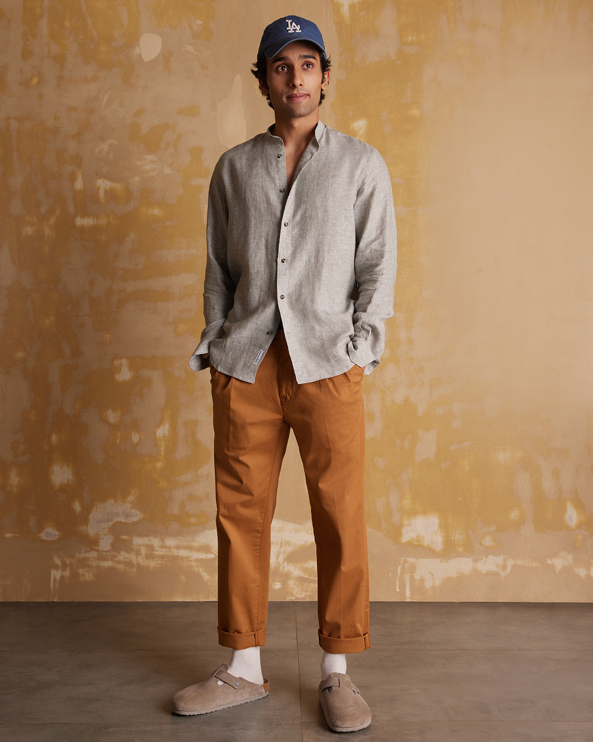 Moss Soft Linen Shirt