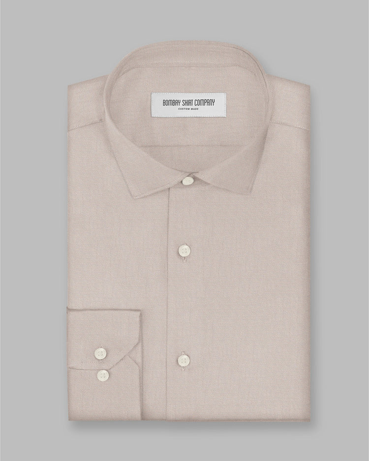Cortina Twill Shirt - Brown