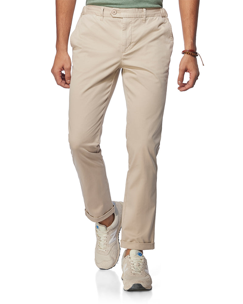 Vintage-Day Casual Chinos - Beige