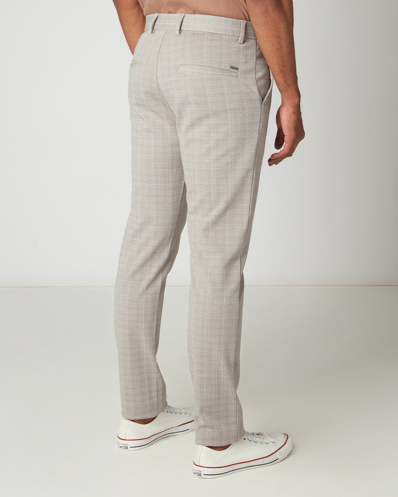 Flex 4-Way Stretch Knit Pants - Beige