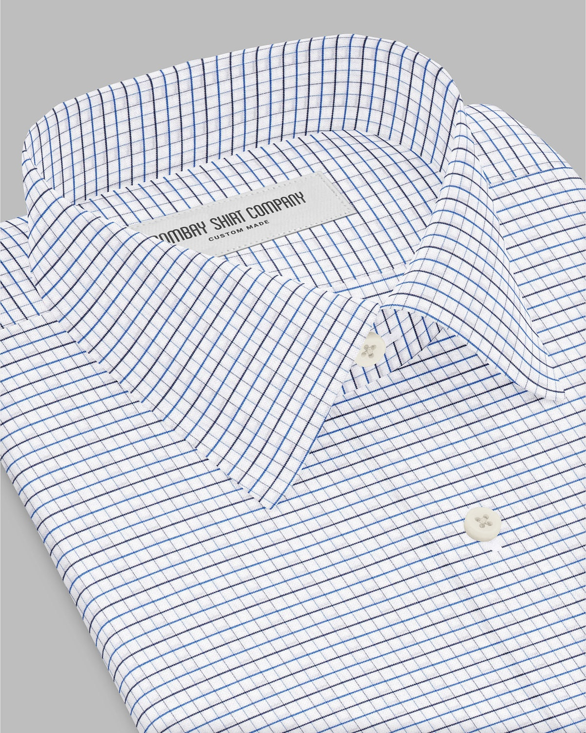 Centaur Oxford Checked Shirt - Blue & Black