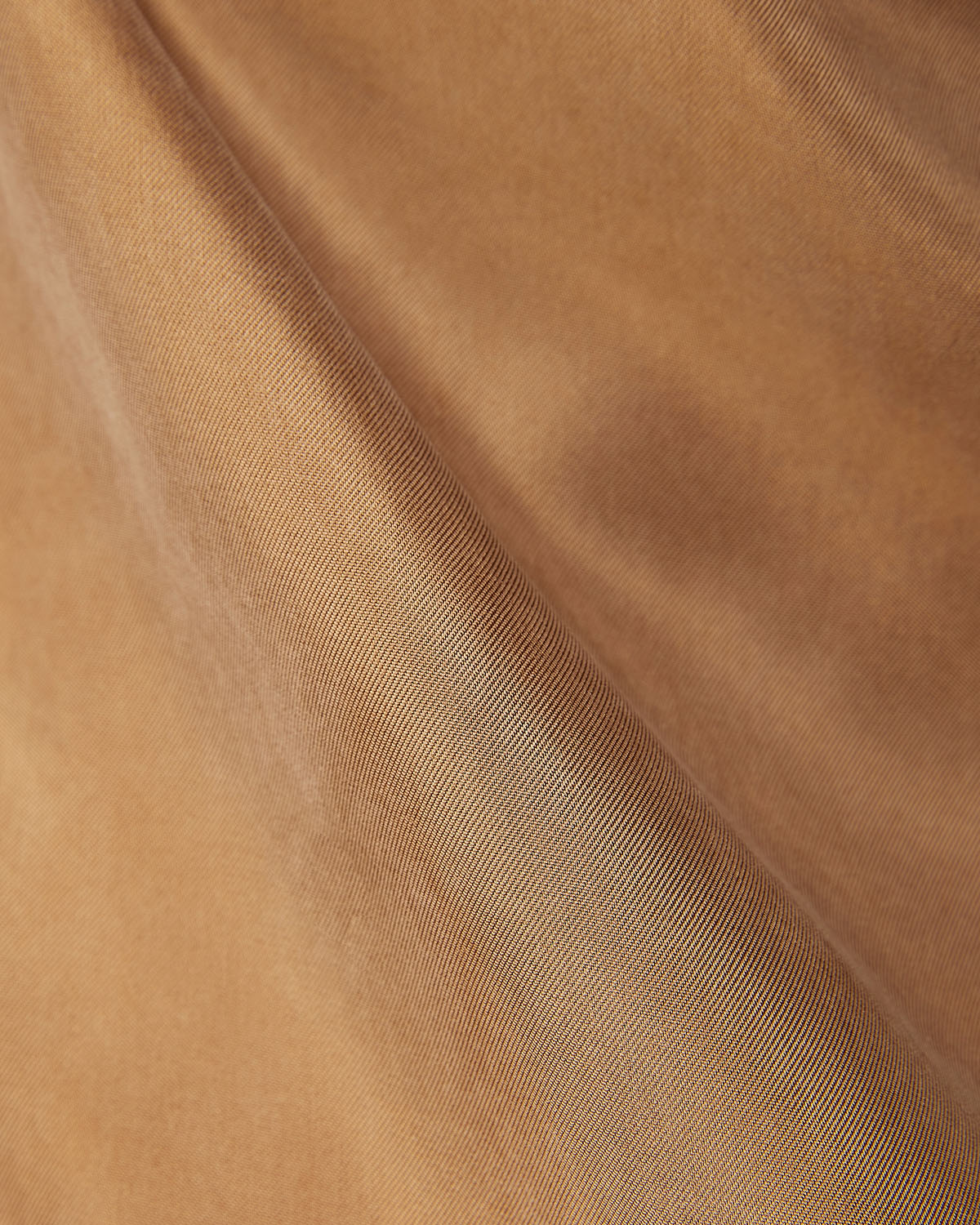 Cupro Twill Shirt - Brown