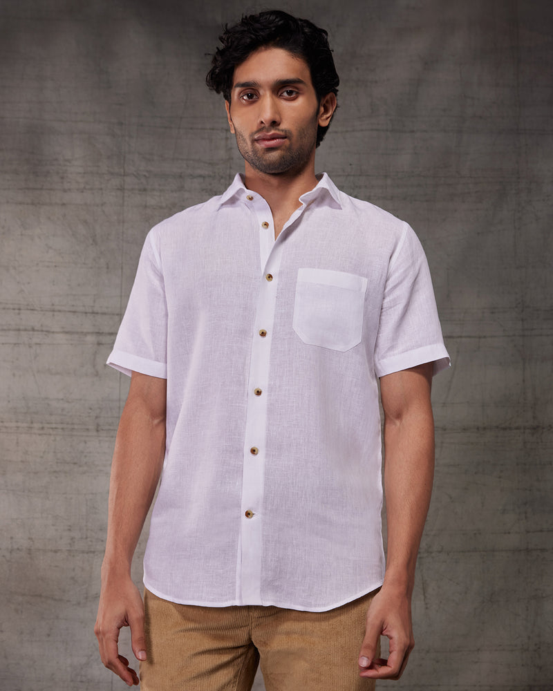 Seafoam Soft Linen Shirt