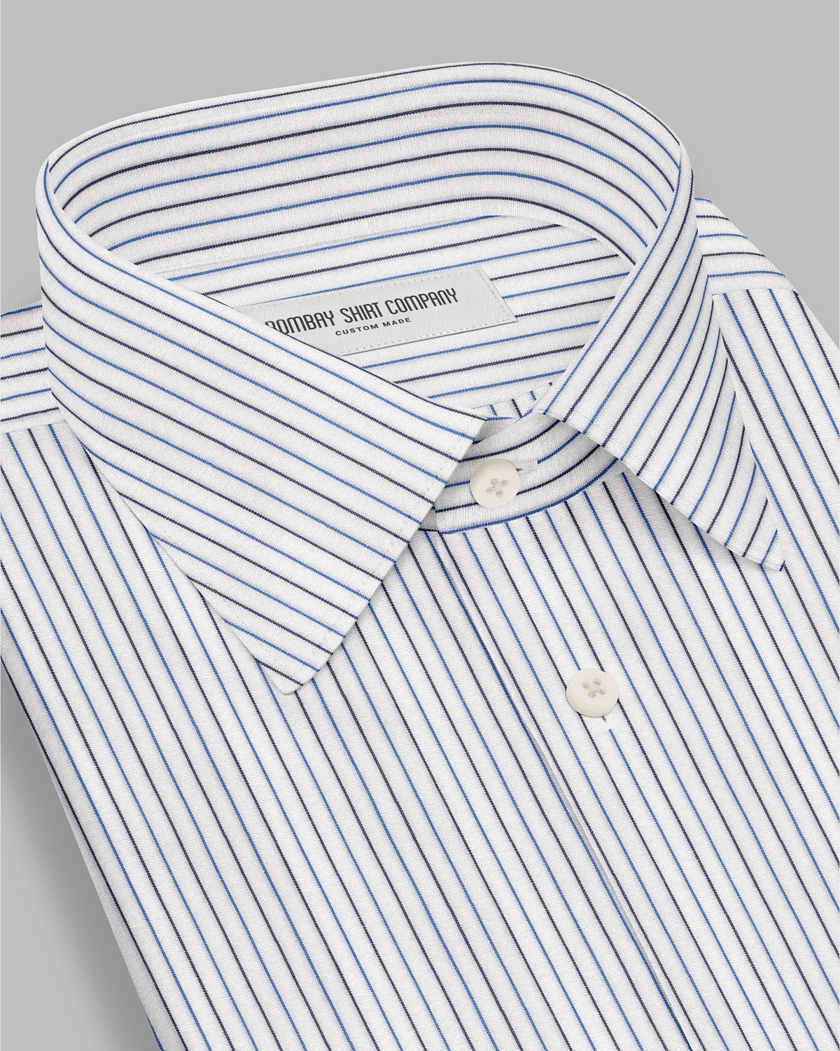 Centaur Oxford Striped Shirt - Blue & Black