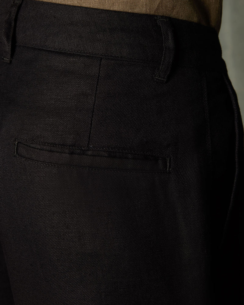 Timeless Linen Pants - Black